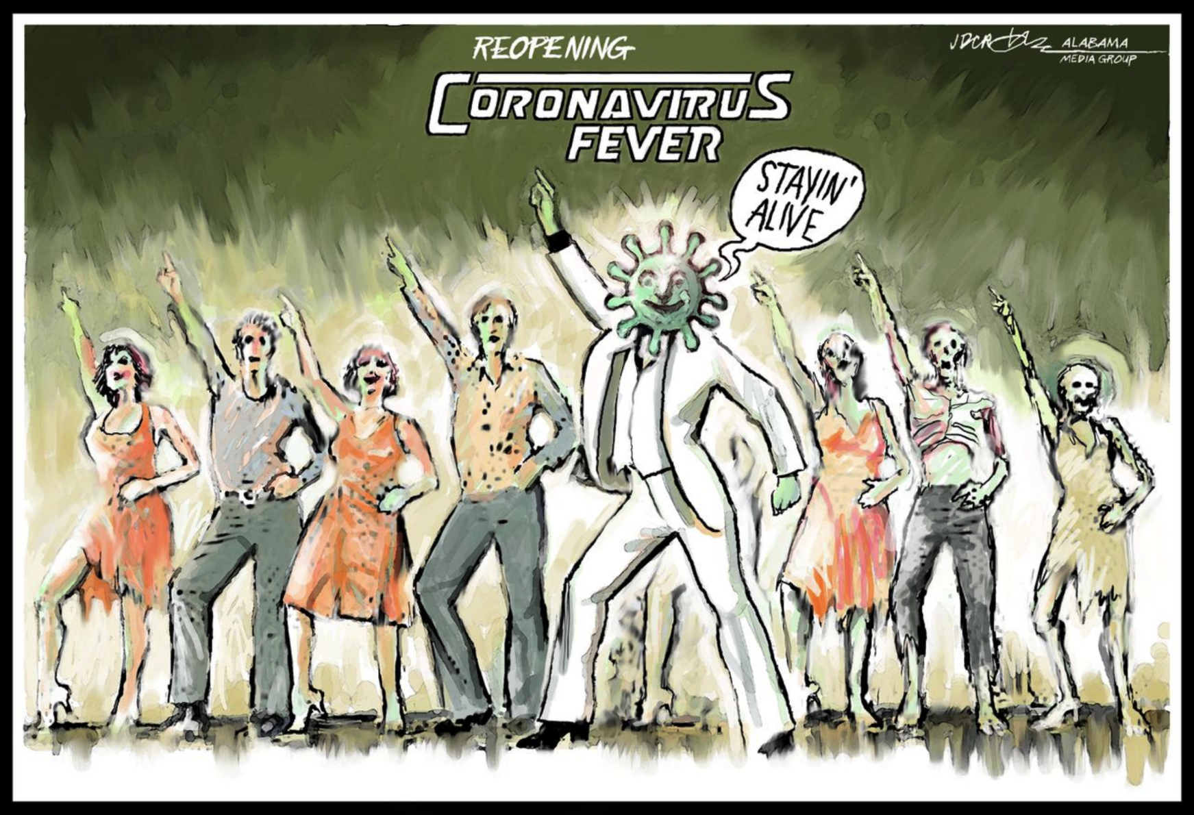 Coronavirus vs economy: Alabama dances with the devil